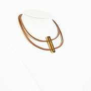 shop 100% authentic second hand Delvaux Camel Dé Clic Necklace on Labellov.com