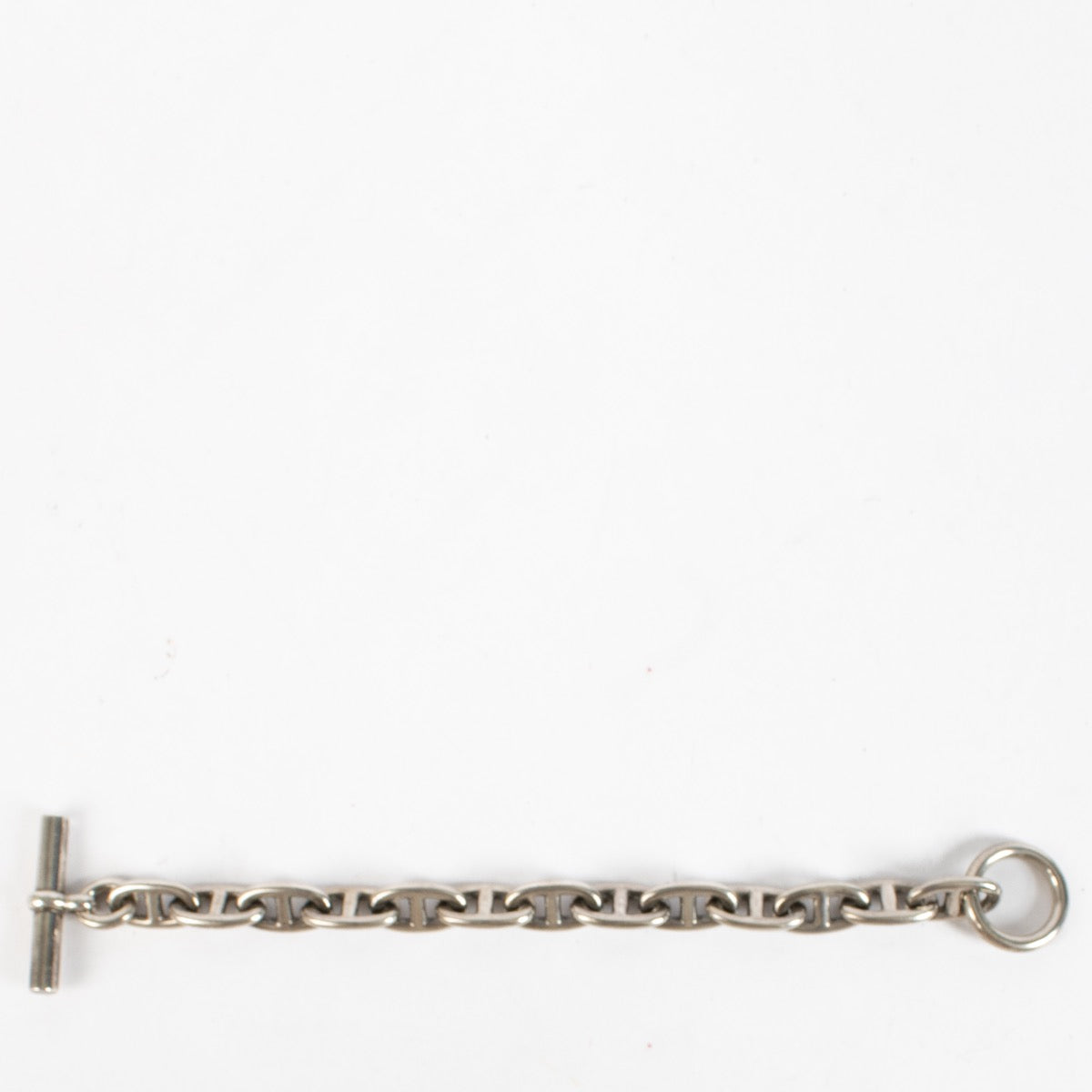 shop 100% authentic second hand Hermès Silver Chaine d'Ancre Bracelet on Labellov.com