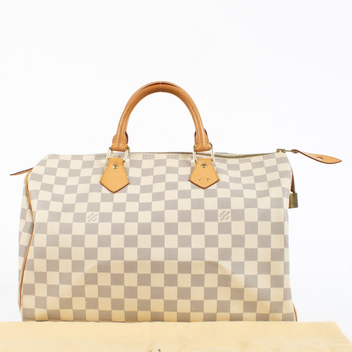 shop 100% authentic second hand Louis Vuitton Damier Azur Speedy 35 on Labellov.com