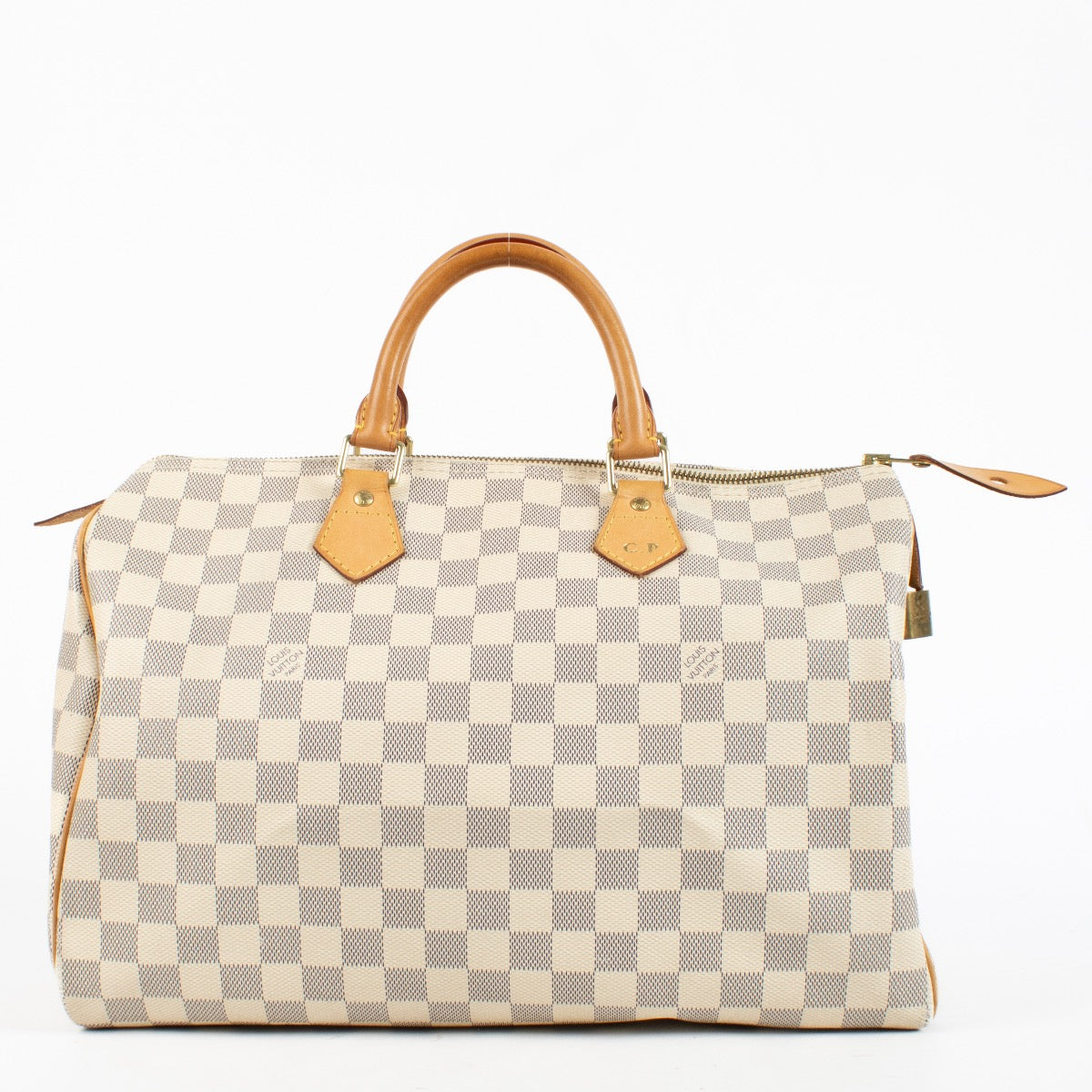 shop 100% authentic second hand Louis Vuitton Damier Azur Speedy 35 on Labellov.com