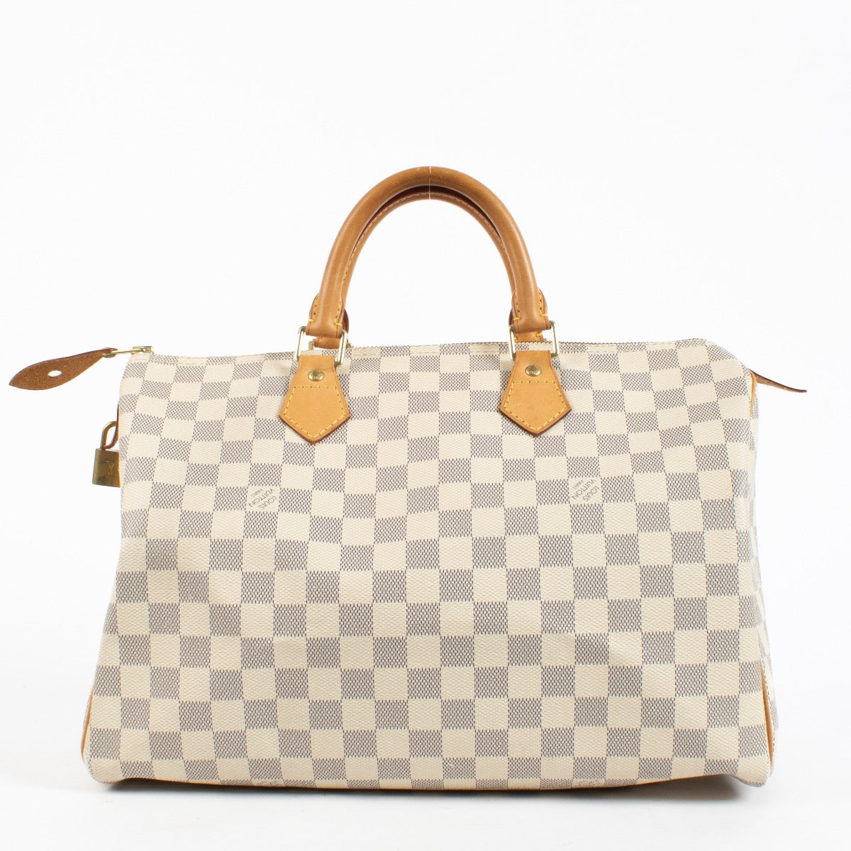 shop 100% authentic second hand Louis Vuitton Damier Azur Speedy 35 on Labellov.com