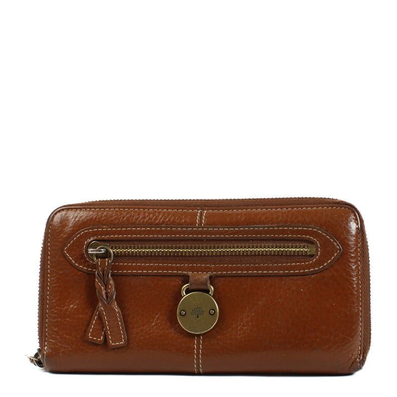 Mulberry Tan Somerset Long Wallet