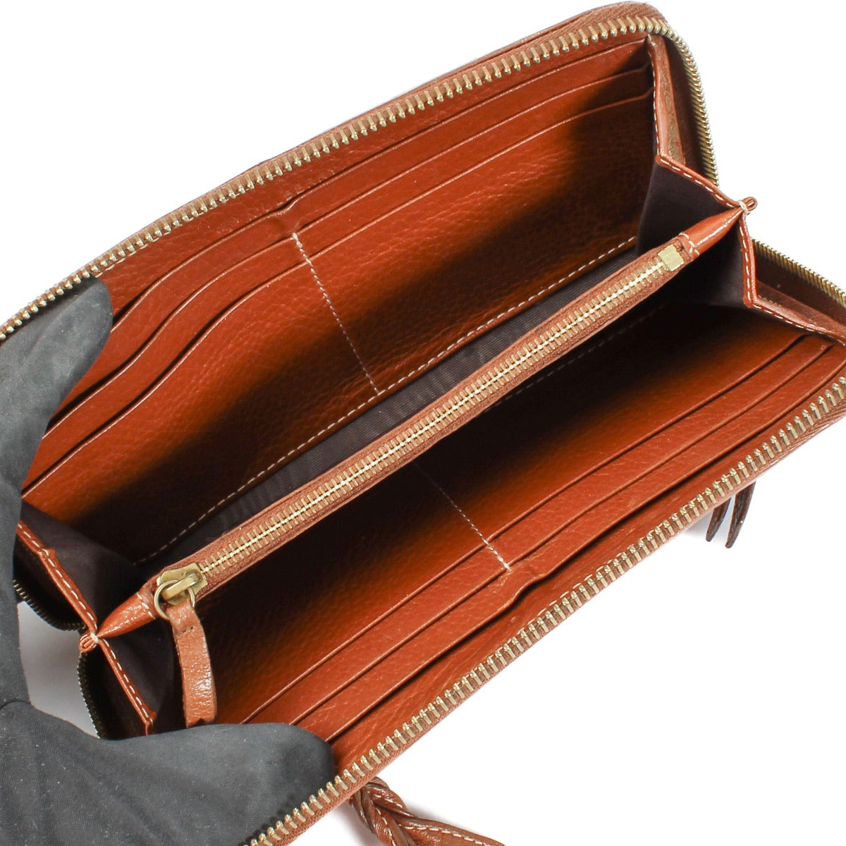 Mulberry Tan Somerset Lange Portemonnee