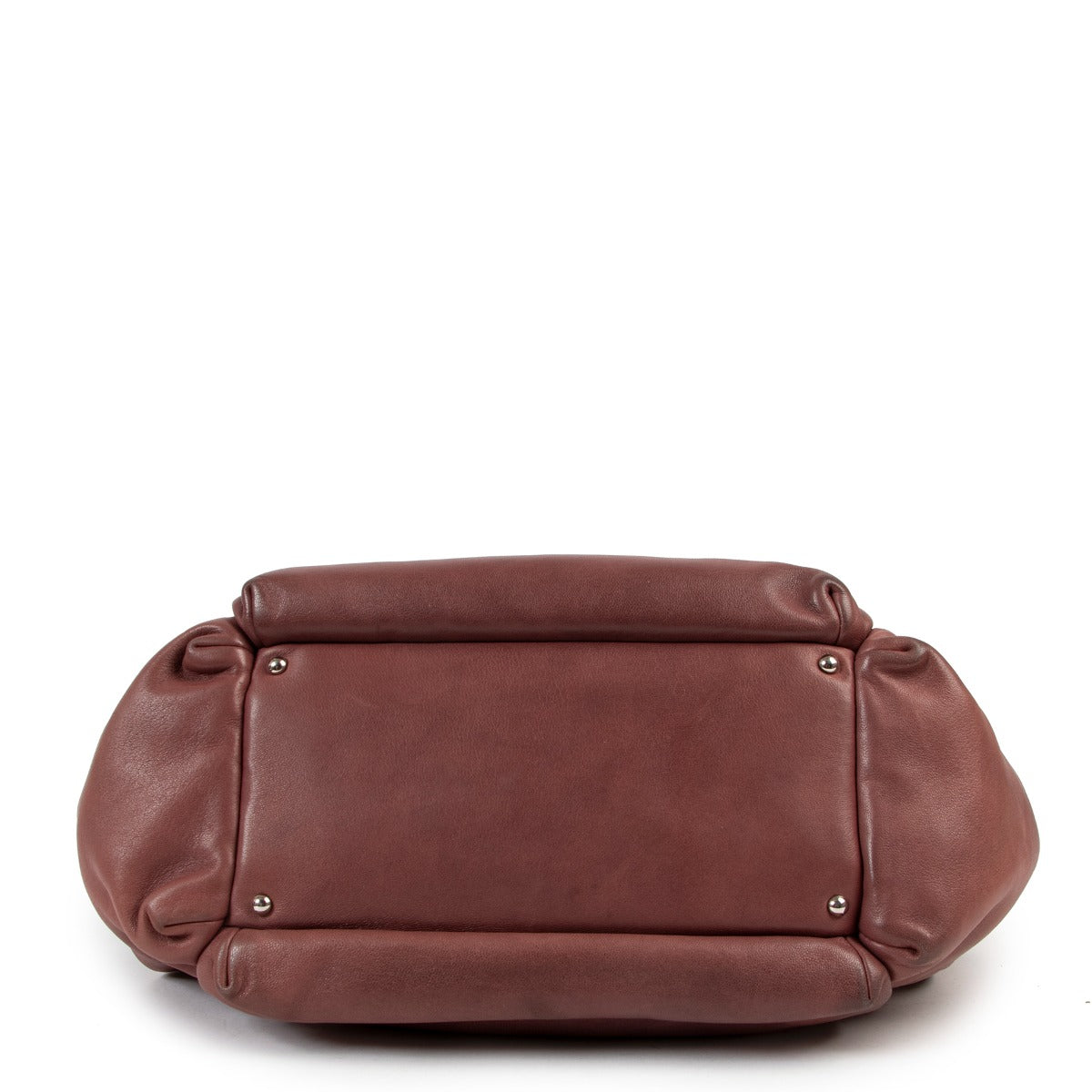 Chanel Purple Lambskin Accordion Shoulder Bag