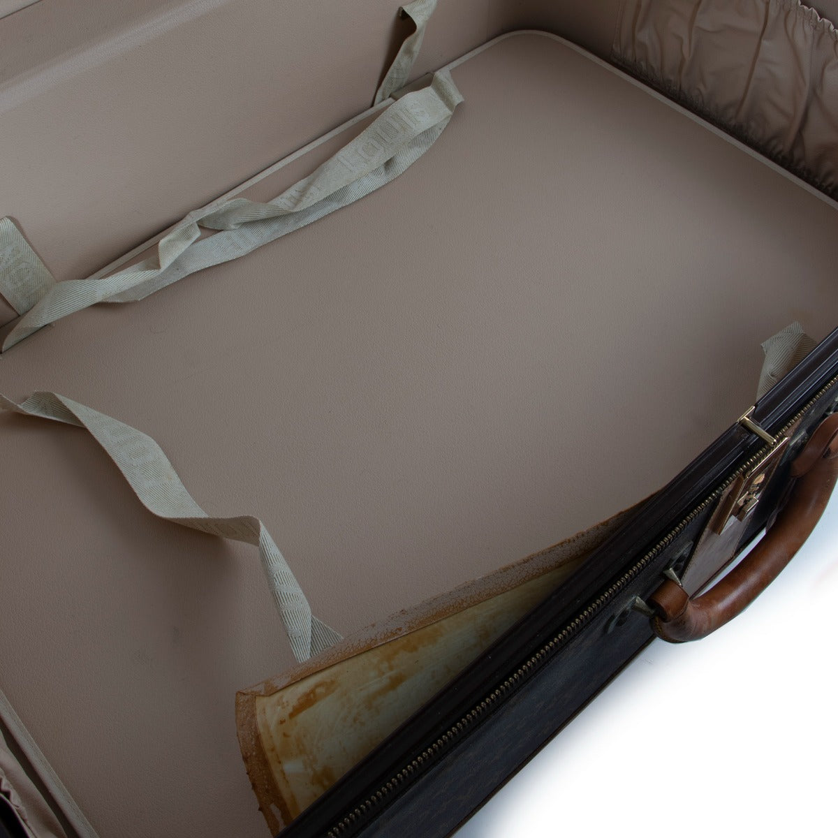 Louis Vuitton Stratos 80 Trunk Suitcase Monogram Canvas