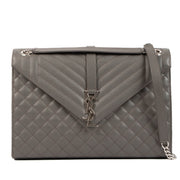 shop 100% authentic second hand Saint Laurent Large Grey Envelope Bag on Labellov.com