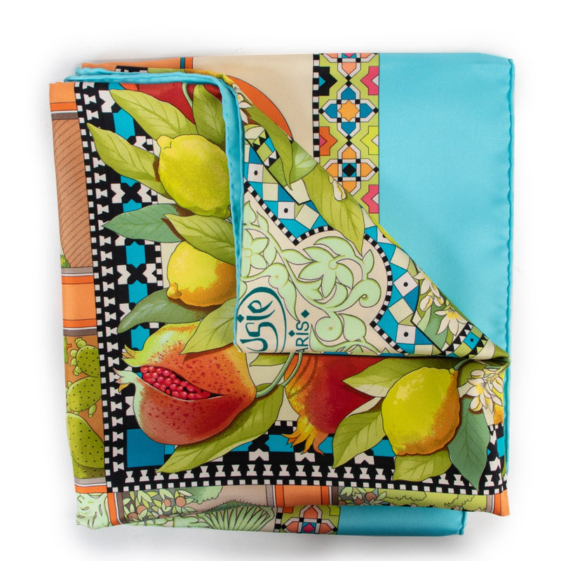 Hermès Les Jardins D'Andalousie Silk Carré Scarf