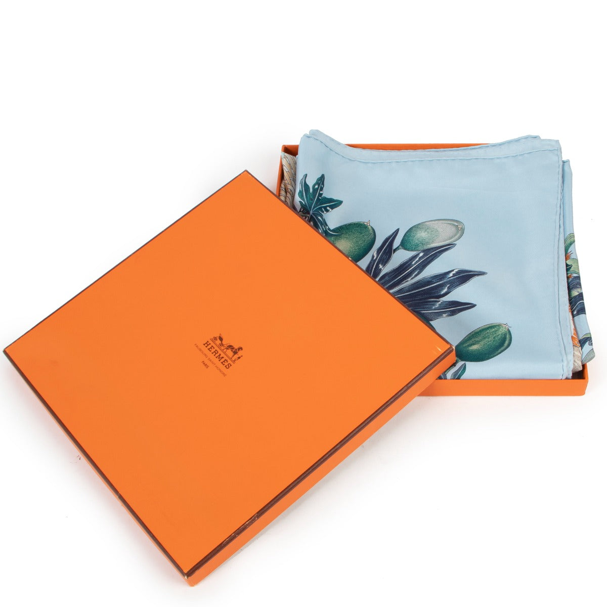 Hermès Passiflores Carré Silk Scarf