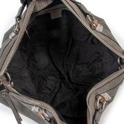 Gucci Petrol Bamboo Bar Medium Shoulder Bag