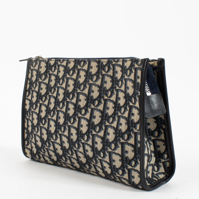 Shop 100% authentic secondhand Christian Dior Blue Oblique Clutch on Labellov.com