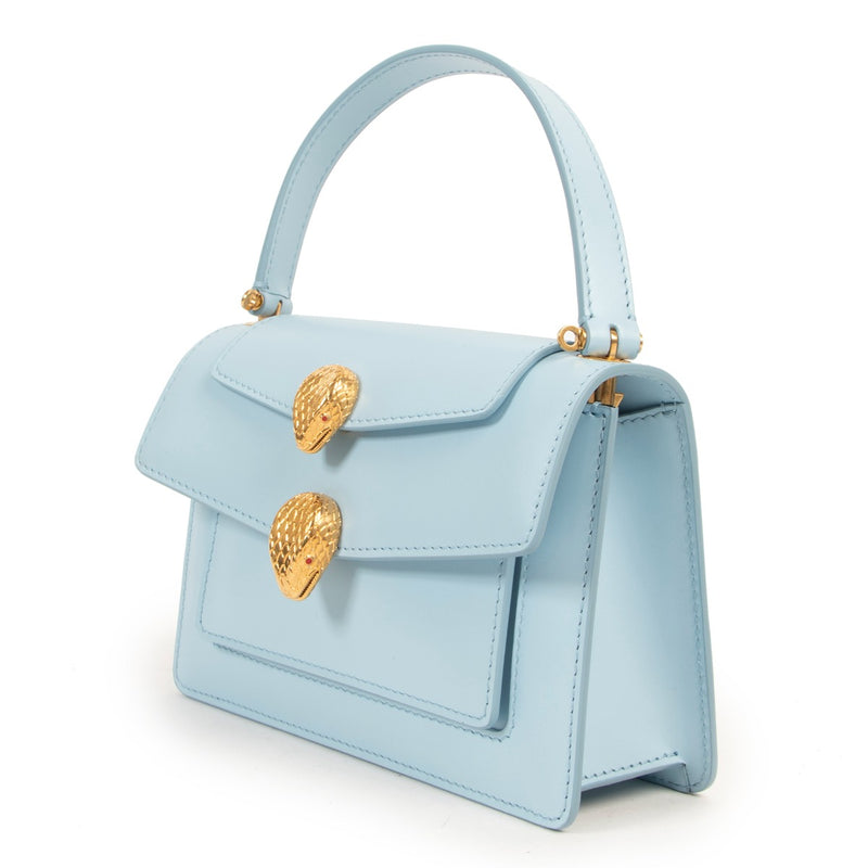 Bulgari x Alexander Wang Baby Blue Serpenti Belt/Crossbody Bag