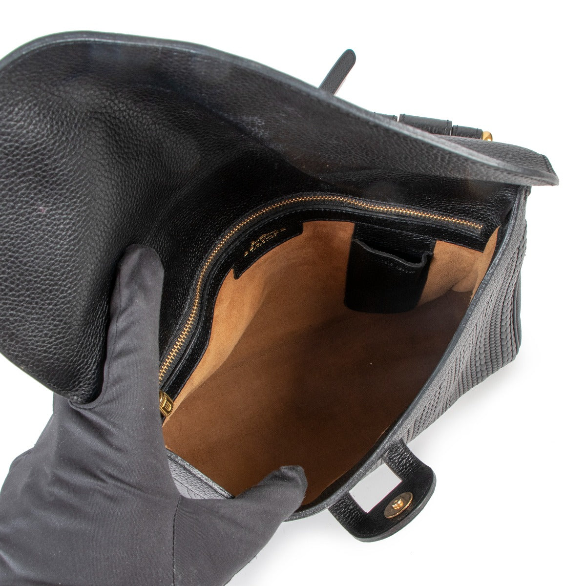 Buy online authentic second hand Delvaux Black Toile de Cuir Shoulder bag in very good condition at Labellov in Antwerp