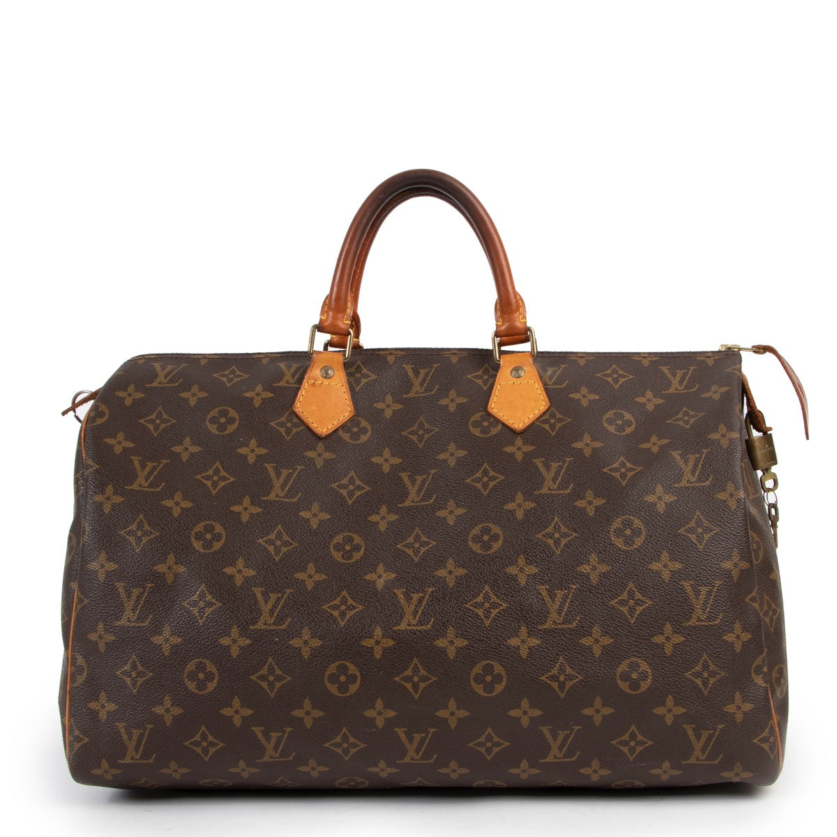 Buy an authentic second hand Louis Vuitton Speedy 40 Monogram in good condition at Labellov