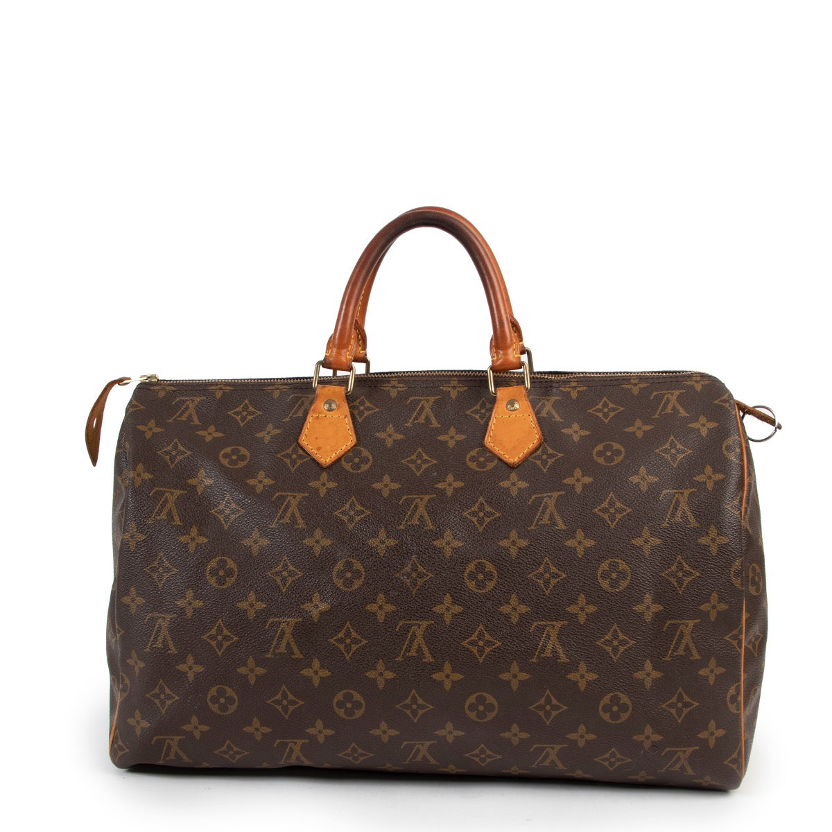 Buy an authentic second hand Louis Vuitton Speedy 40 Monogram in good condition at Labellov