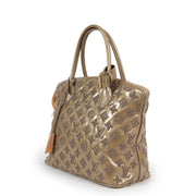 Shop authentic second hand designer vintage Louis Vuitton Limited Edition Beige Monogram Fascination Lockit Bag at Labellov