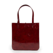 Shop vintage designer luxury Cartier Burgundy Happy Birthday Mini Tote Bag at Labellov