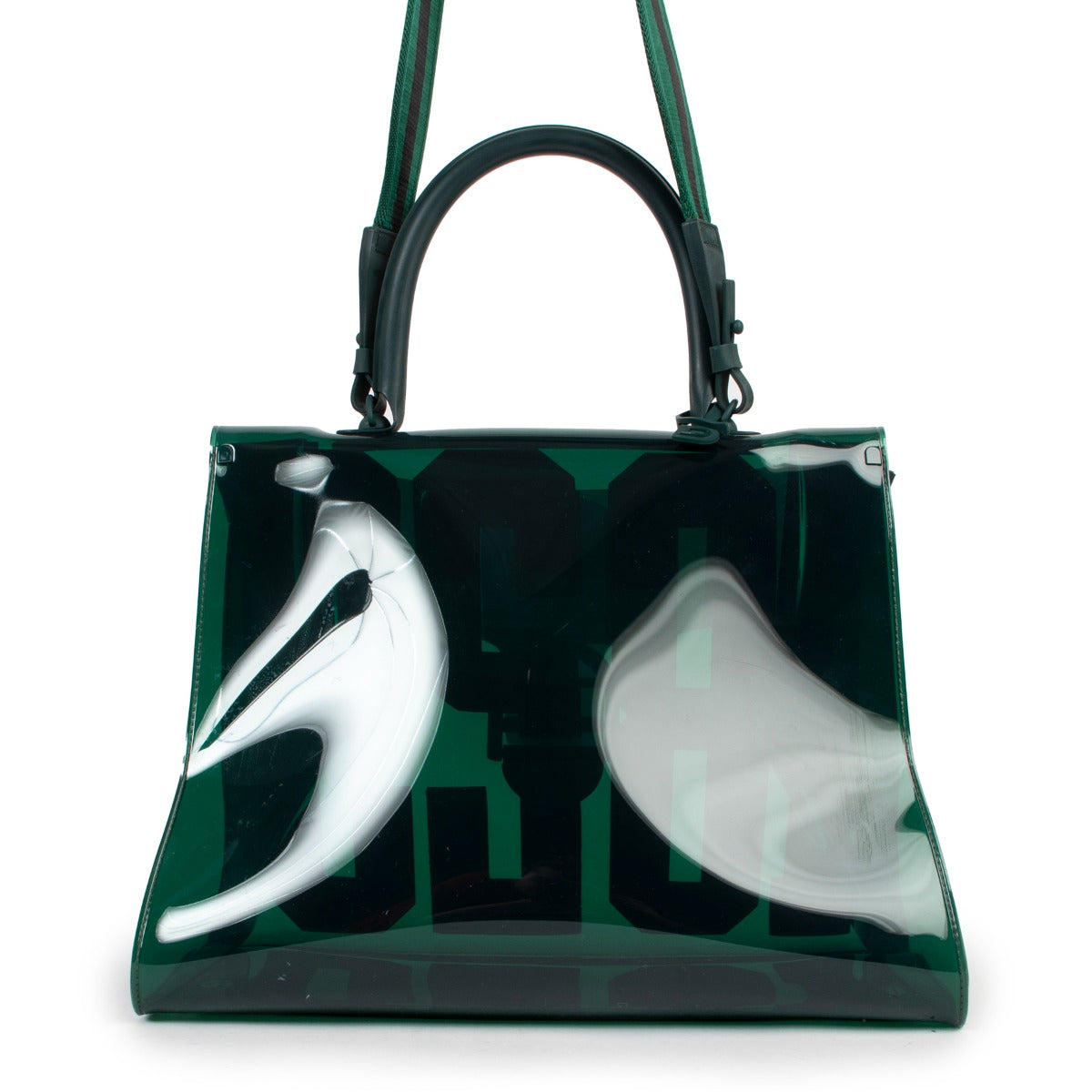Shop authentic second hand Delvaux Green Brillant The Hero 1829 Vinyl Limited Edition at Labellov