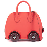 Hermès Bolide On Wheels Rose Texas / Rouge H Epsom brand new 2023 collection for the best price available at Labellov secondhand luxury designer bag