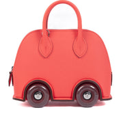 Hermès Bolide On Wheels Rose Texas/Rouge H Epsom PHW