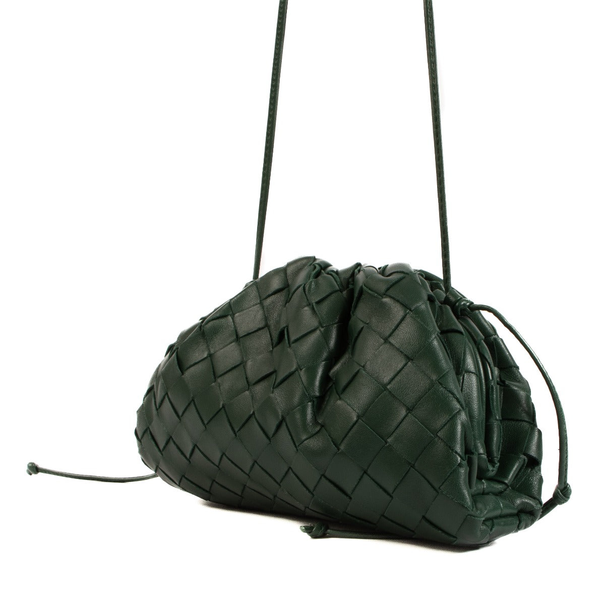 Bottega Veneta Raintree Intrecciato Mini Pouch Bag
