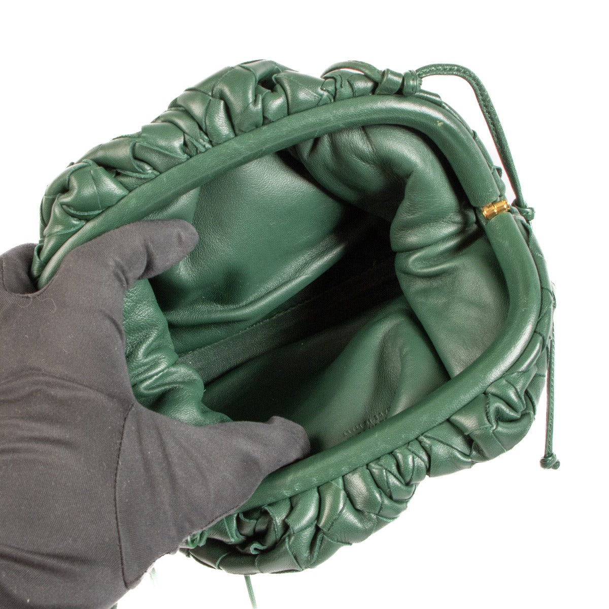 Sac mini-pochette Bottega Veneta Raintree Intrecciato