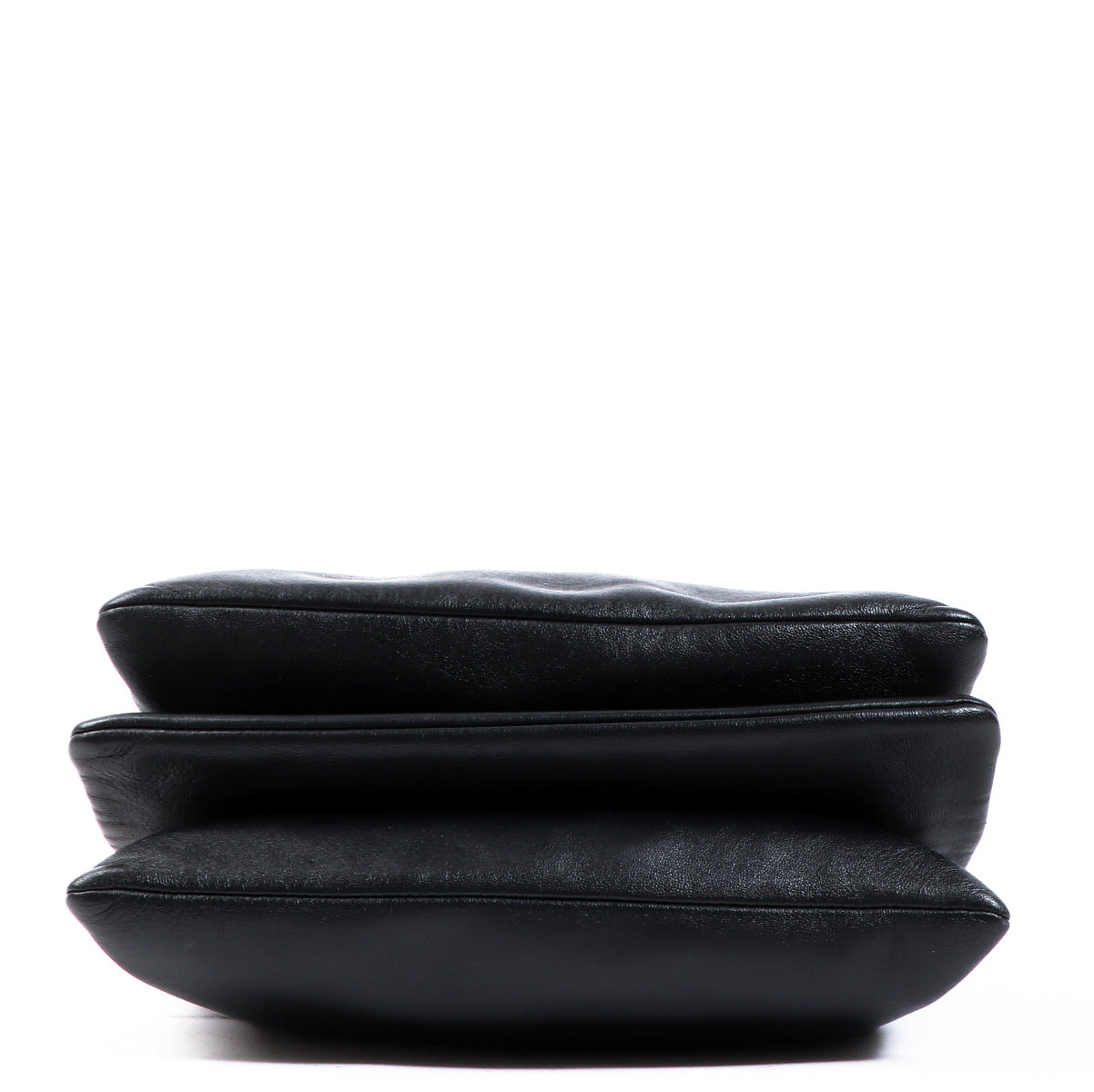 Celine Zwarte Leren Trio Tas