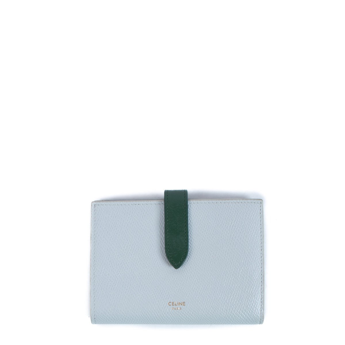 Céline Medium Strap Bicolour Leather Wallet
