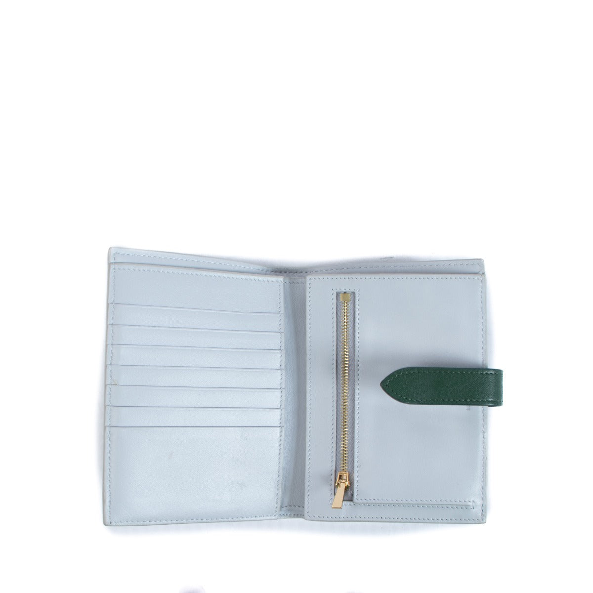 Céline Medium Strap Bicolour Leather Wallet