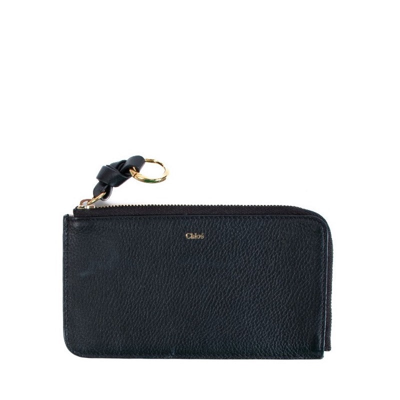 Chloé Black Alphabet Purse Wallet