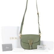 Christian Dior Green Leather Medium Bobby Crossbody Bag for the best price at Labellov secondhand luxury in Antwerp, Knokke, Brussels.