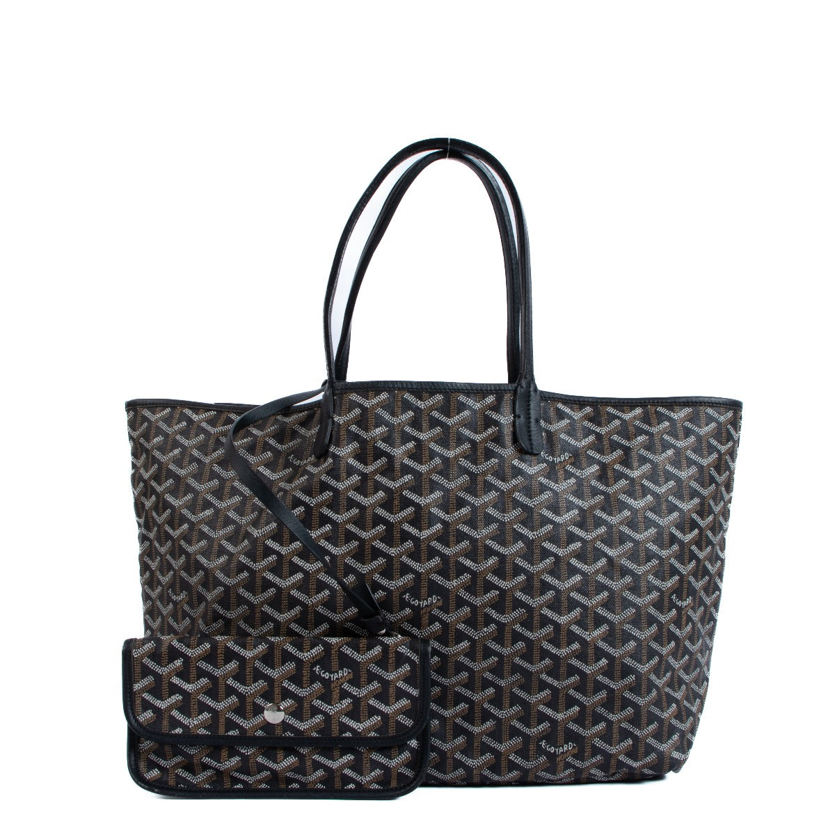 Goyard Black St. Louis PM Tote Bag