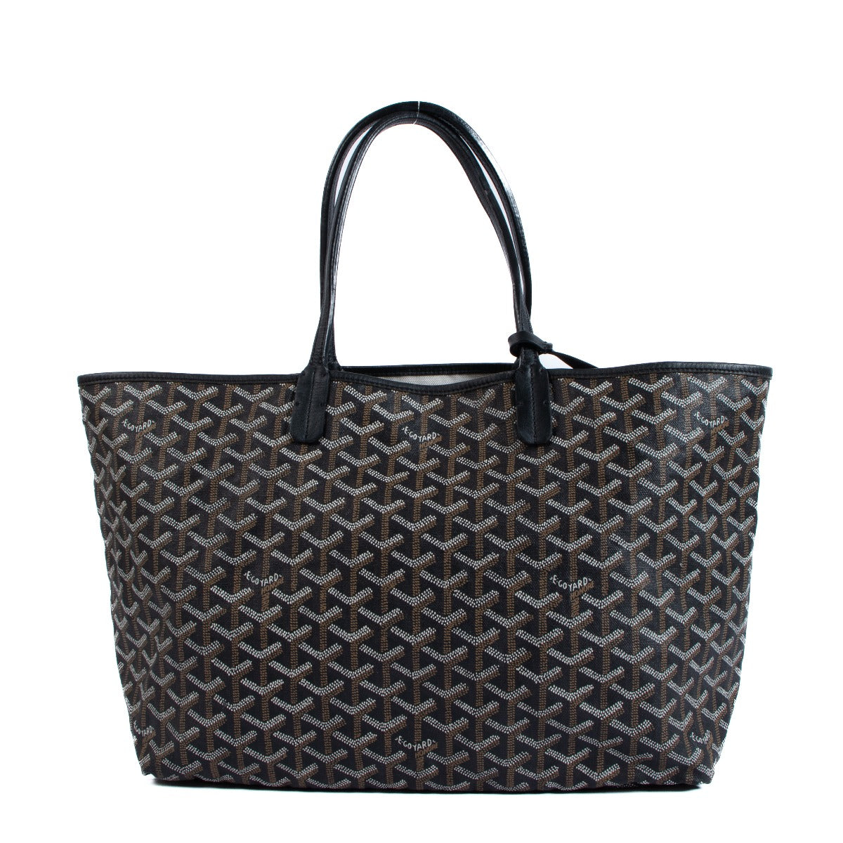 Goyard Black St. Louis PM Tote Bag