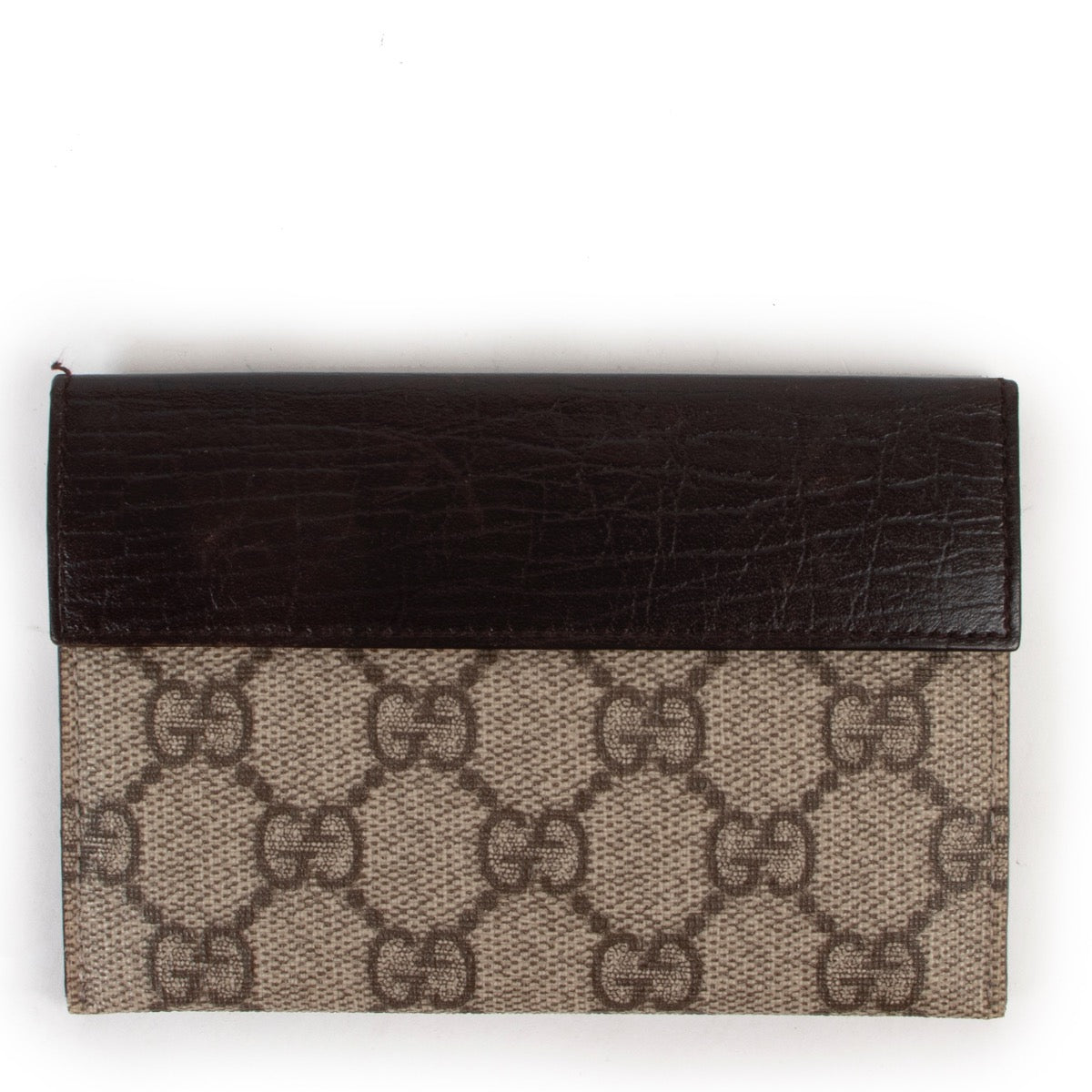 Buy an authentic second hand Gucci Monogram Canvas Wallet in very good condition at Labellov
