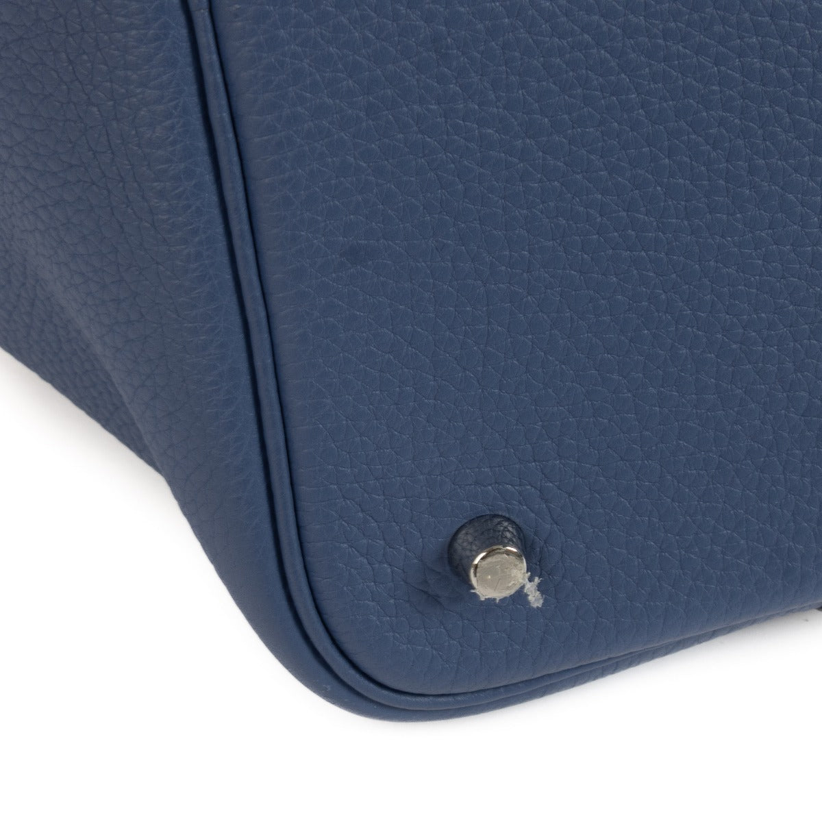 Hermès Picotin Lock 22 Casaque Bleu Saphir/Bleu Brighton Taurillon Clemence PHW