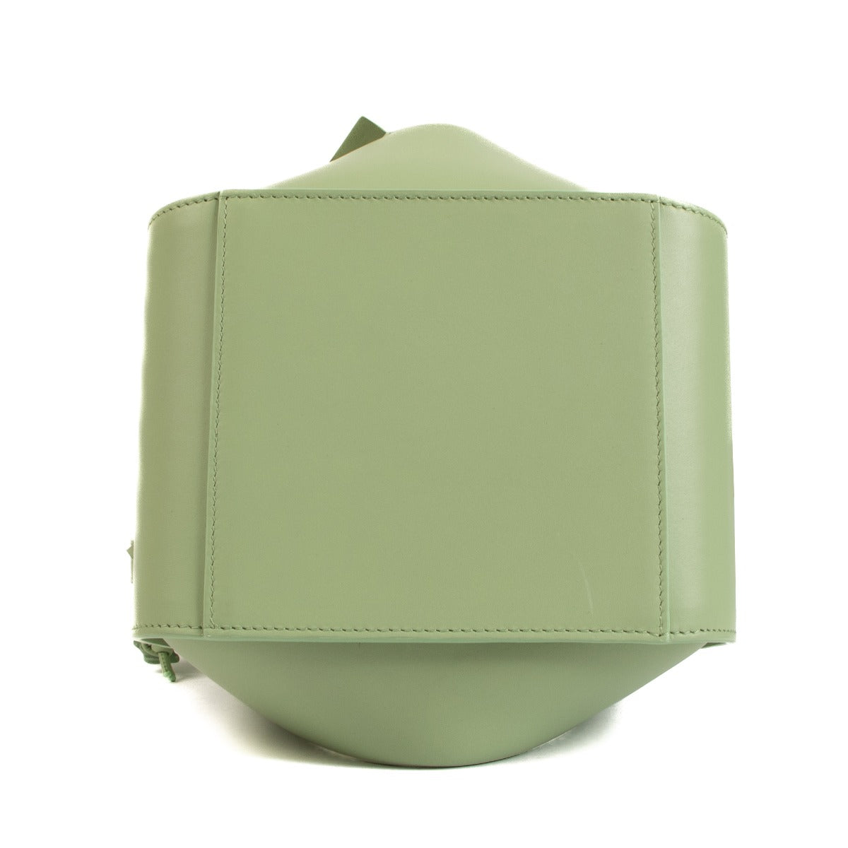 Loewe Compact Hammock Satin Calfskin Lime Green Glaze
