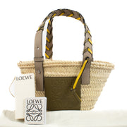 buy 100% authentic pre loved Loewe Beige Small Trimmed Basket Shoulder bag on Labellov.com