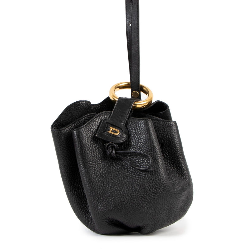 Delvaux Black Rose De Vents Crossbody