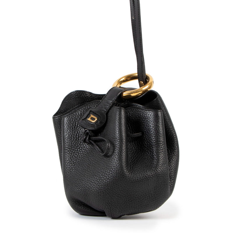 Delvaux Black Rose De Vents Crossbody