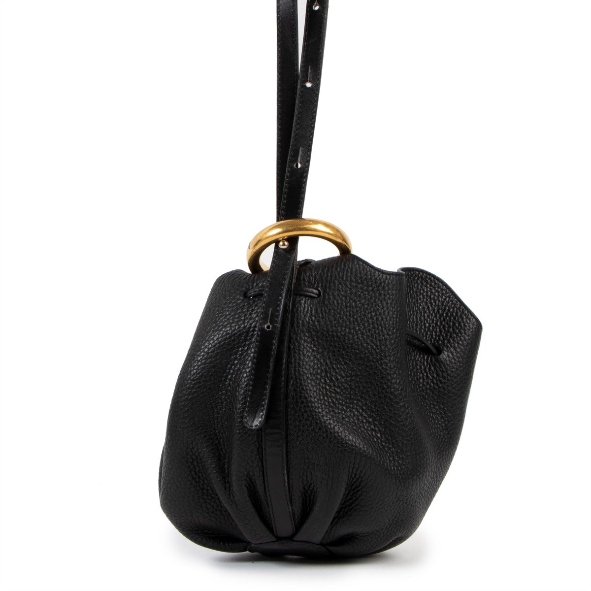 Delvaux Black Rose De Vents Crossbody