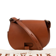 Shop second hand luxury designer Delvaux Cognac Kate GM Crossbody Bag at Labellov