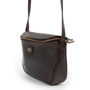 Buy an authentic second hand Delvaux Macao Brown Leather Crossbody in good condition at Labellov