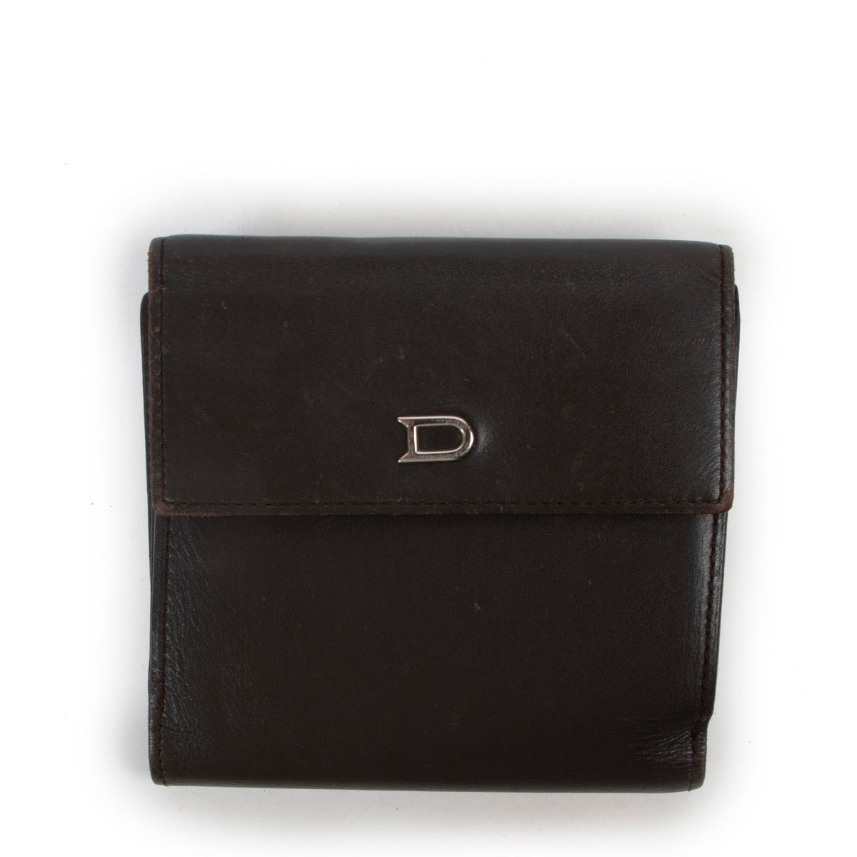 Delvaux Chocolate Brown Leather Wallet