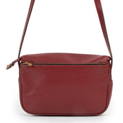 Buy an authentic second hand Delvaux Macao Burgundy Leather Crossbody in good condition at Labellov.