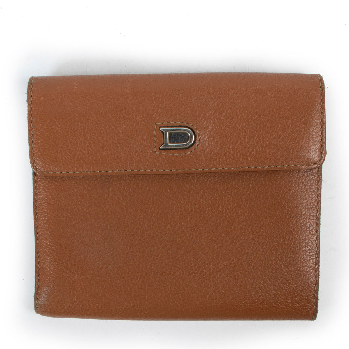 Portefeuille Delvaux Cognac repliable