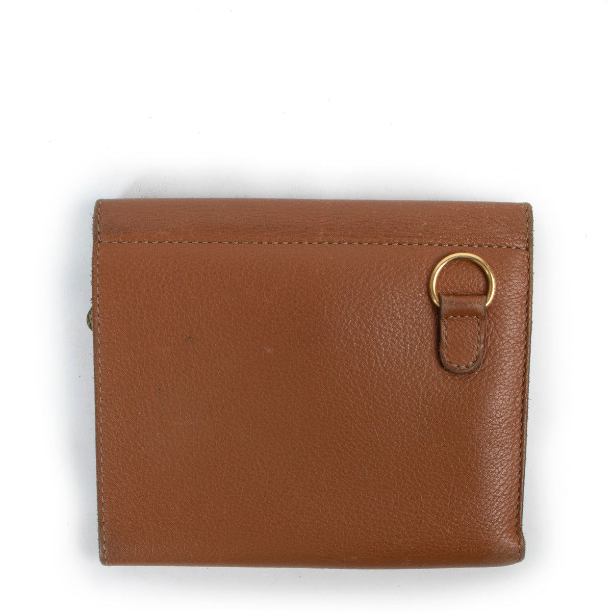 Portefeuille Delvaux Cognac repliable