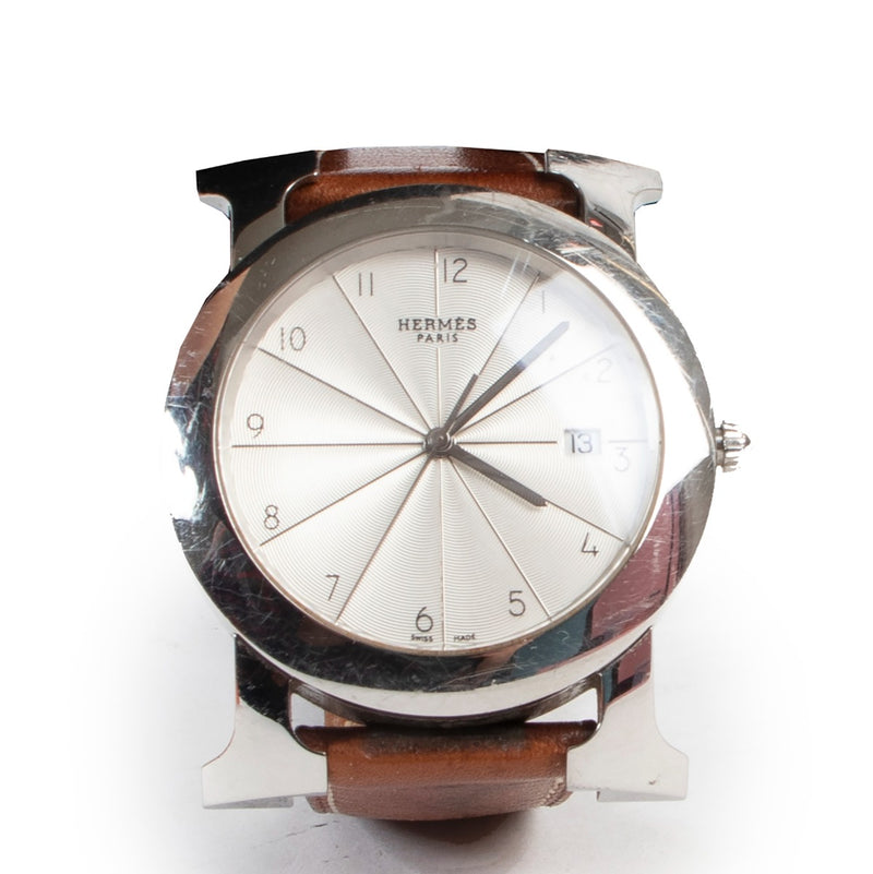 Shop second hand luxury designer vintage Hermès Heure H Ronde Watch at Labellov