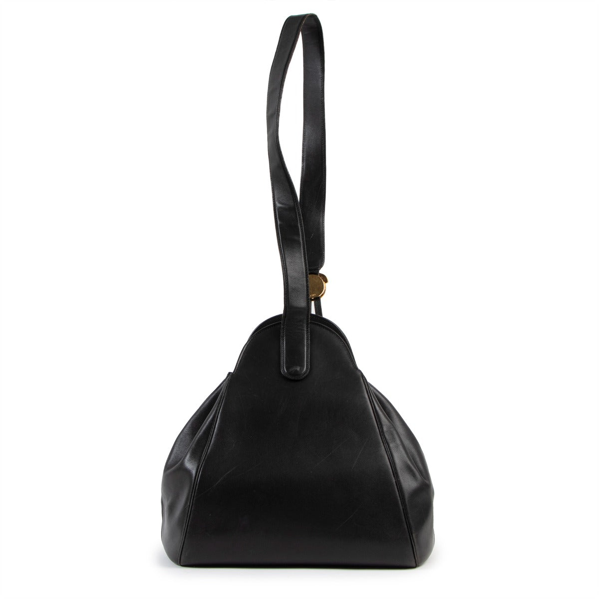 Cartier Black Panthère Leather Shoulder Bag