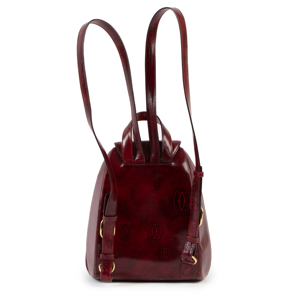 Cartier Burgundy Happy Birthday Backpack