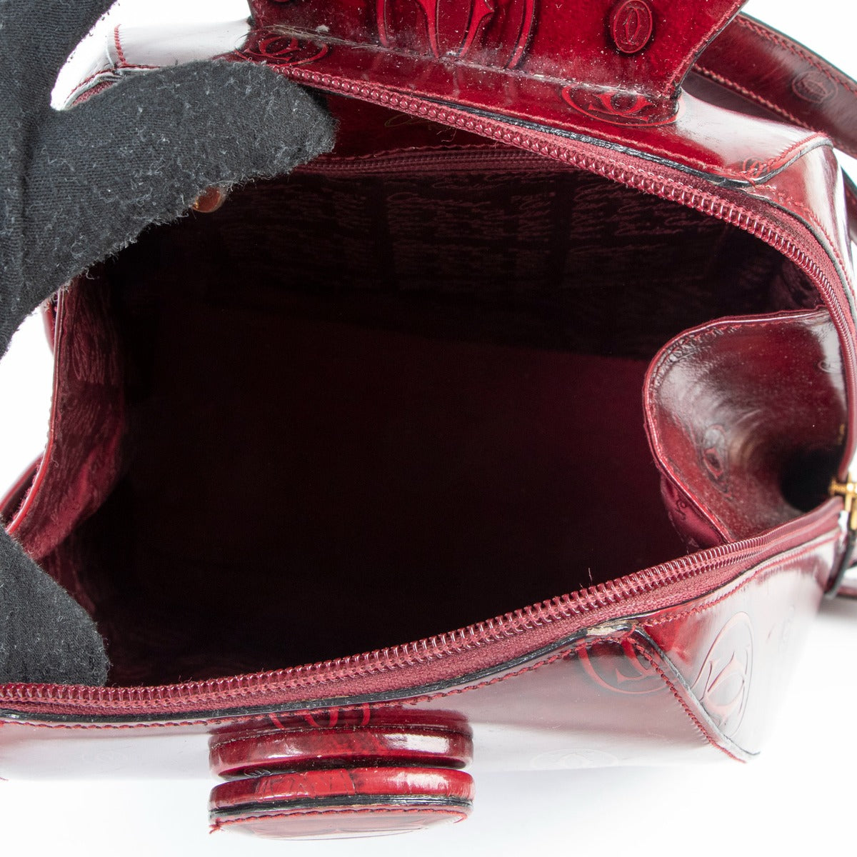 Cartier Burgundy Happy Birthday Backpack