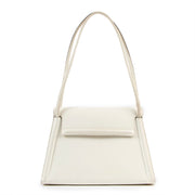 Delvaux Arpege White Magic Patent Leather Shoulder Bag